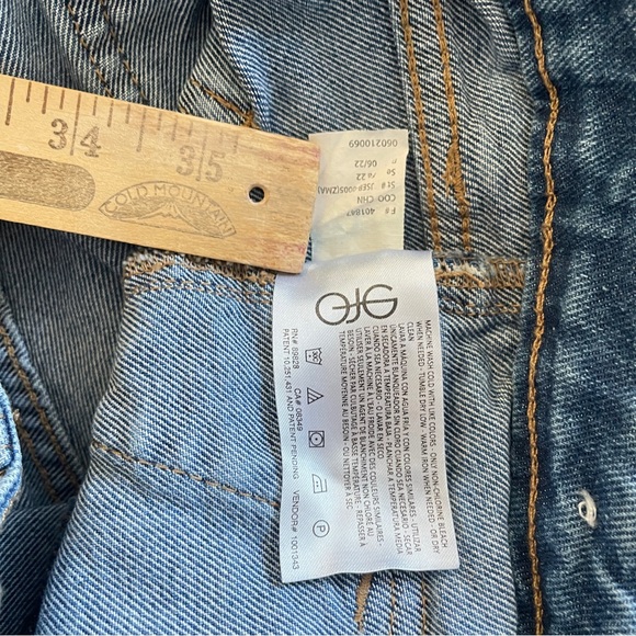 SAM EDELMAN Codie Jean 29 Blue High Rise Wide Leg 70’s Retro Style Hippy Flare - Picture 8 of 14